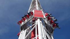 Carnival Ride Archives - Big Shot Stratosphere in Las Vegas, Nevada Big Shot  is a pneumatically powered tower ride. It was at one time the world's  highest amusement ride in terms of